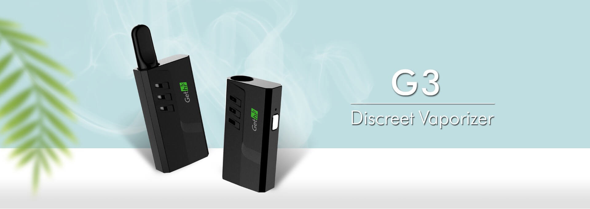 Gethi G3 portable vaporizer with ergonomic design and advanced heating technology