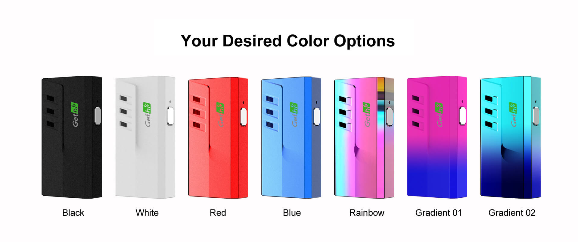Gethi G3 vaporizer producing smooth, consistent vapor from dry herb or concentrate 3