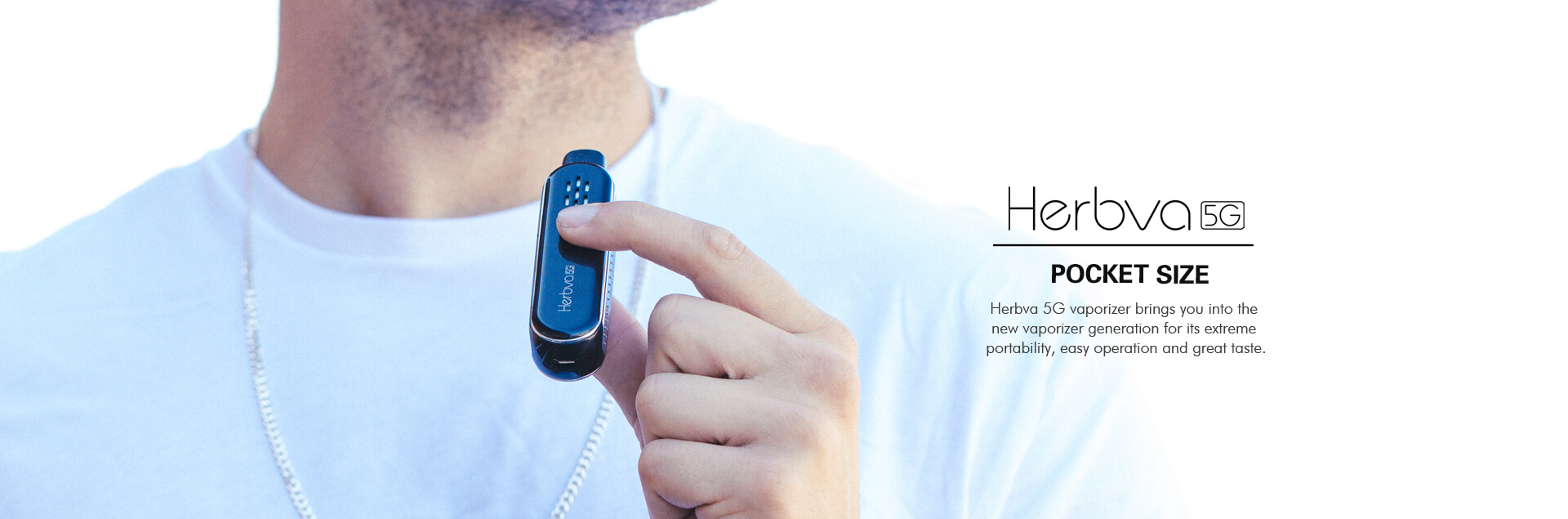Airistech Herbva 5G portable dry herb vaporizer with sleek design