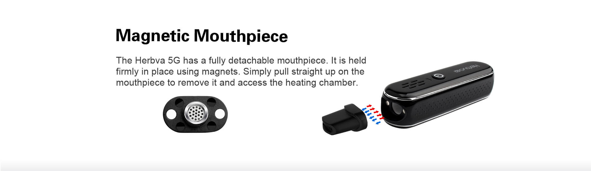 Airistech Herbva 5G vaporizer accessories including charger and cleaning tools