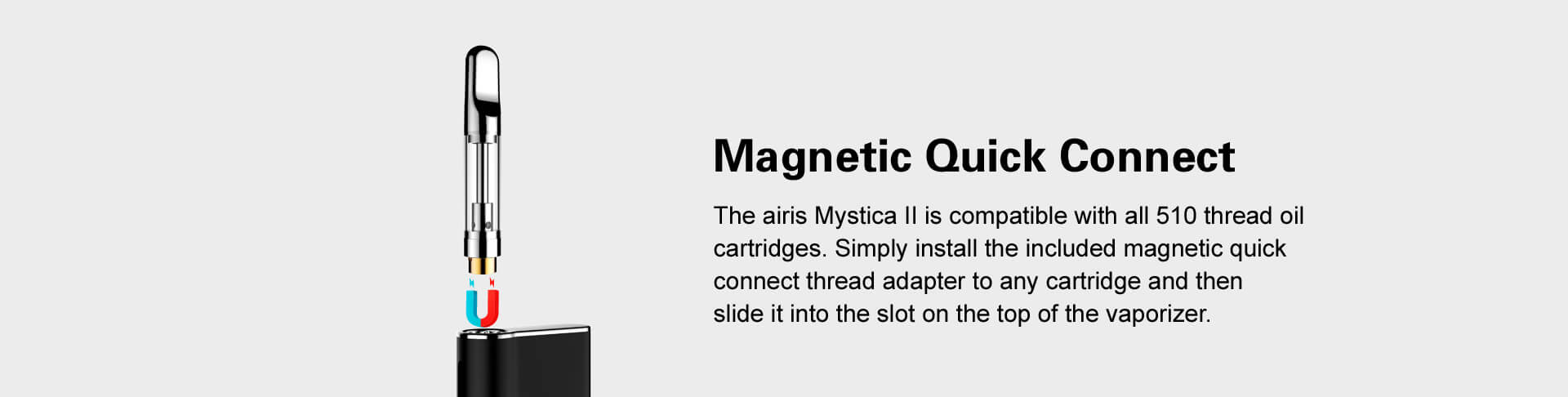 User vaping with Airis Mystica 2 vaporizer for smooth, flavorful vapor from dry herb and concentrate