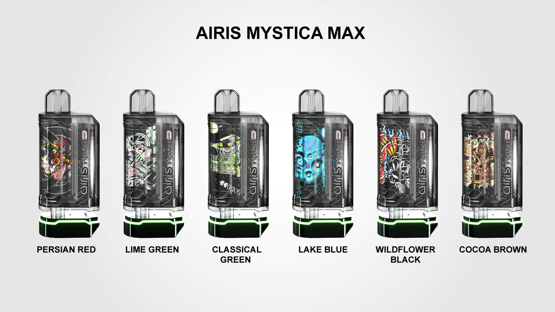 Close-up of Airis Mystica Max vaporizer's ceramic heating chamber and easy-to-use temperature controls 4