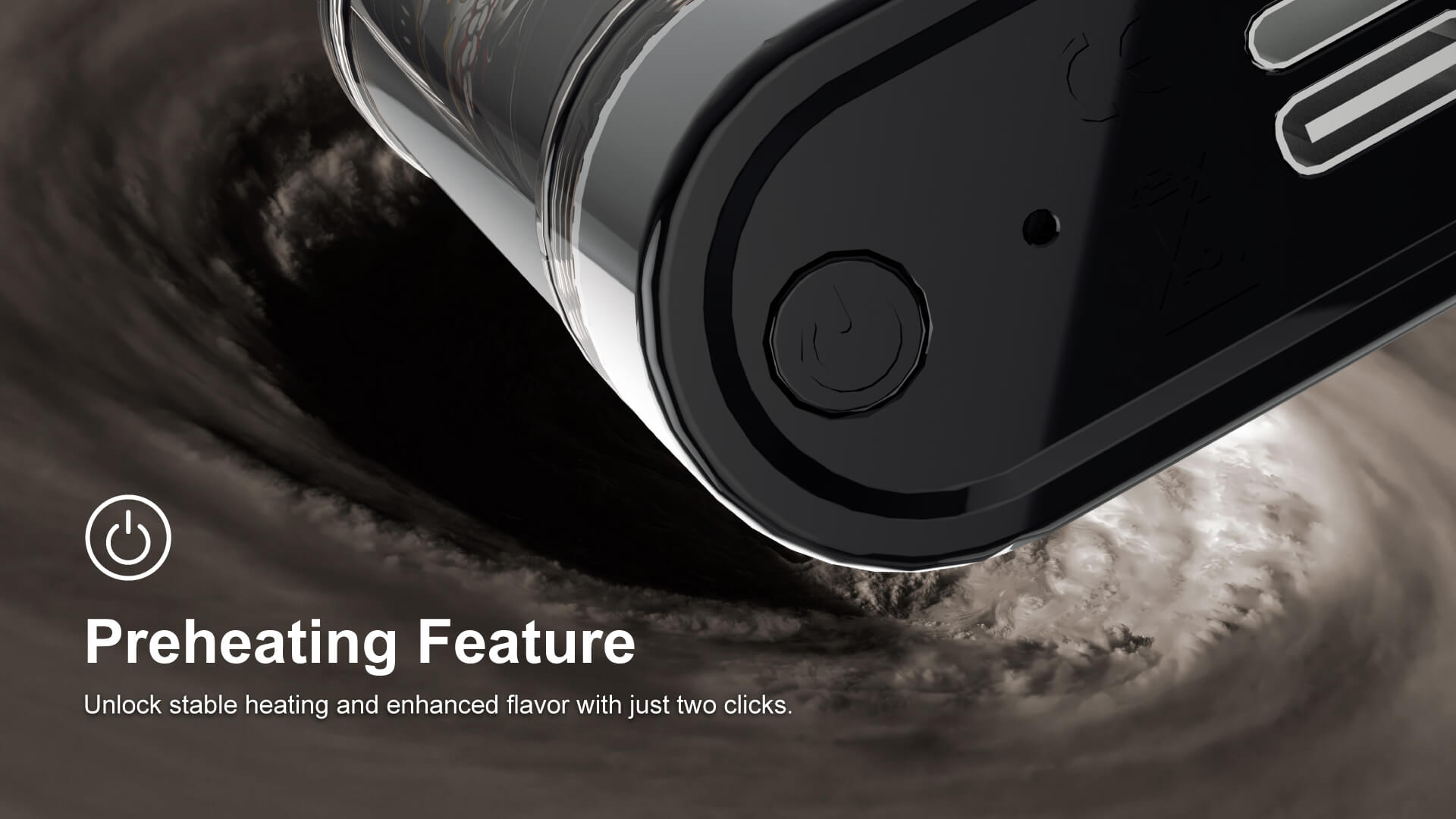 Airis Mystica Max vaporizer producing smooth and consistent vapor from both dry herb and concentrate 3