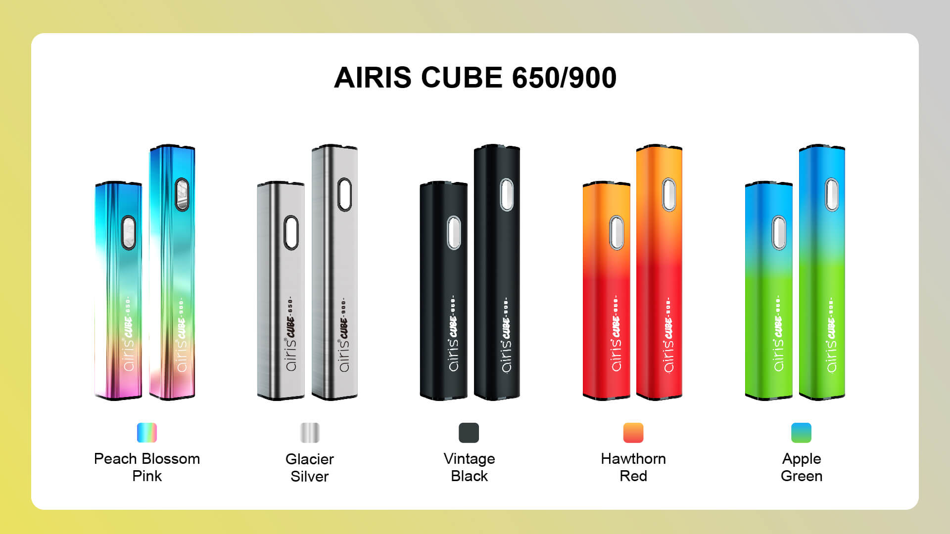 Airis Cube vaporizer producing smooth vapor with consistent temperature control