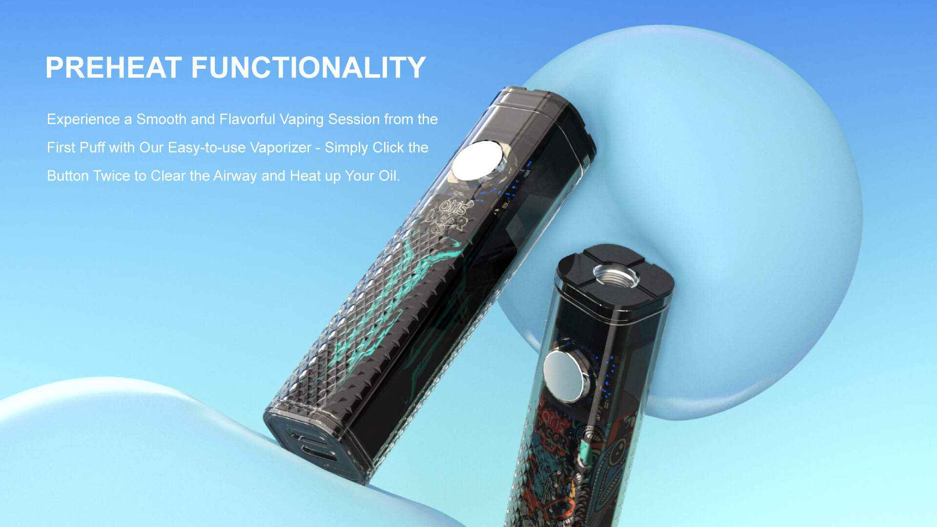 Airis Vigor vaporizer producing smooth and consistent vapor for optimal vaping experience 2